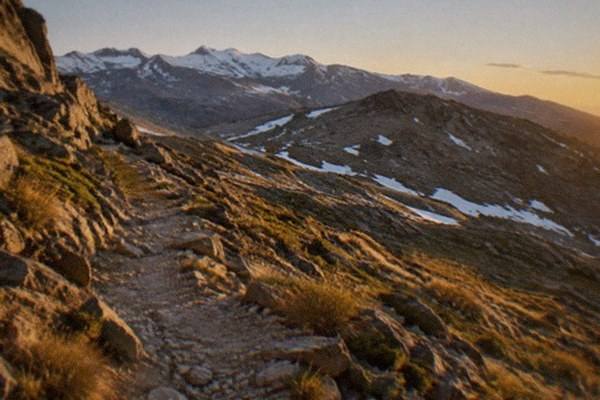 High-Sierra Hike, 3,000 Meters, Granada